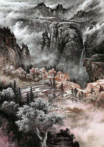 中国十大著名的山水画 名家山水画图片大全精品
