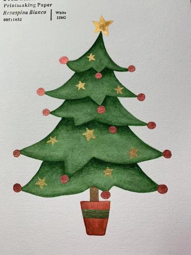 如何画圣诞树 如何画圣诞树在手机上