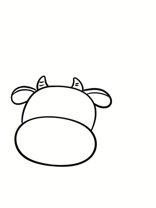 奶牛怎么画简笔画 一群奶牛怎么画简笔画