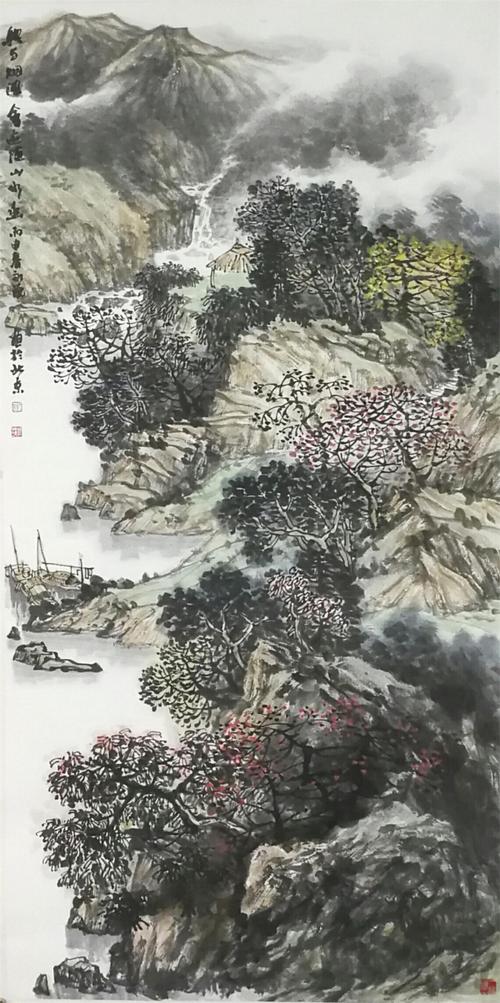 于永茂最新山水画精品图片 于永茂国画山水作品