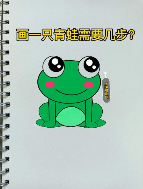 青蛙的简笔画简单又好看 