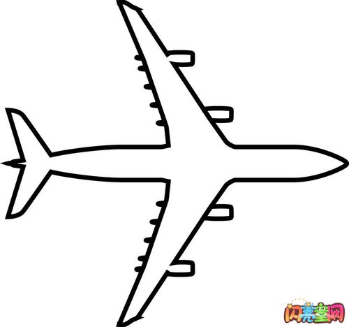 飞机图片大全图简笔画 飞机图片大全图简笔画简单漂亮
