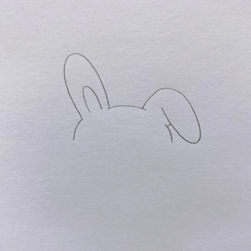 小兔子卡通简笔画