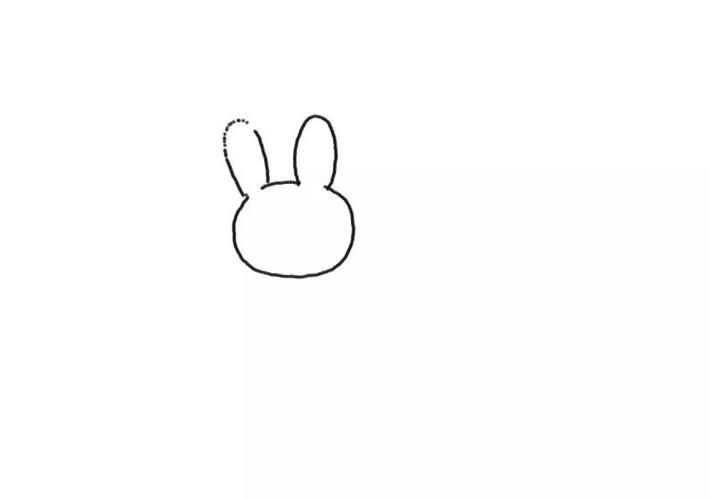 小玉兔简笔画 小玉兔简笔画可爱卡通