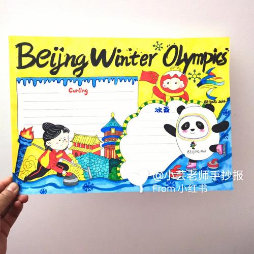 北京奥运会英语手抄报
