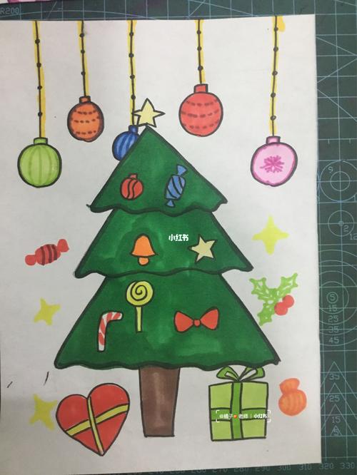圣诞树绘画教程 圣诞树绘画教程醒图