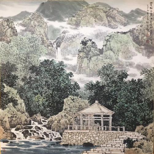 山水画代表人物及作品 中国画山水画代表人物及作品