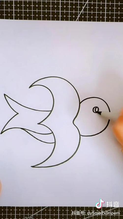 燕子的简笔画 燕子的简笔画简单可爱