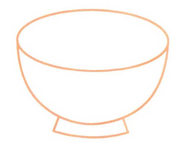 碗的简笔画图片 碗的简笔画图片大全简单