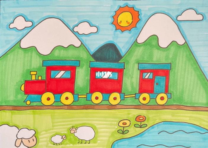 儿童画火车 儿童画火车最简单画法