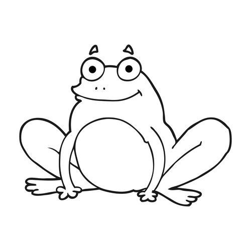简笔画青蛙的画法最简单