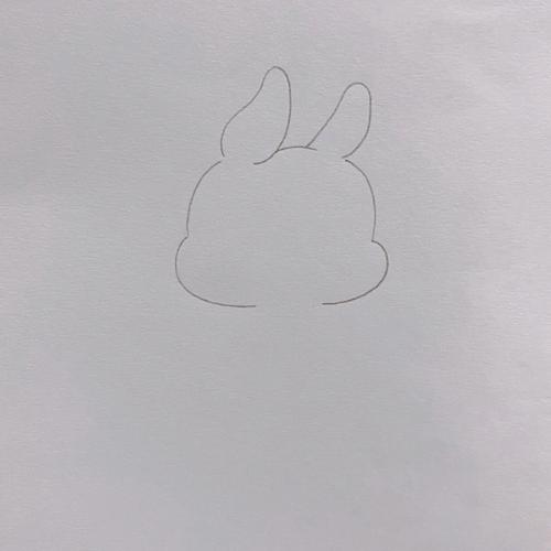 兔子可爱简笔画 卡通兔子可爱简笔画