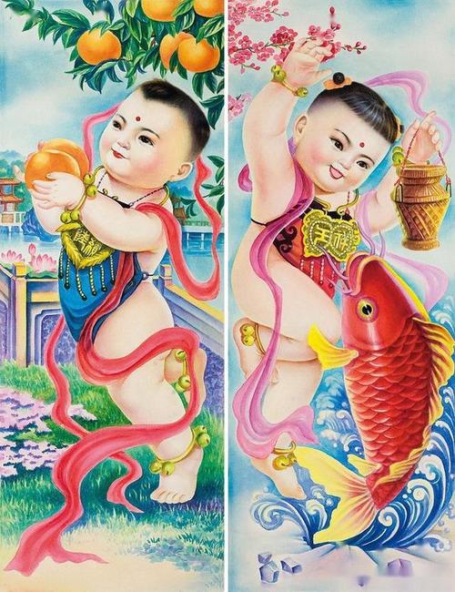中国经典年画 中国经典年画图片