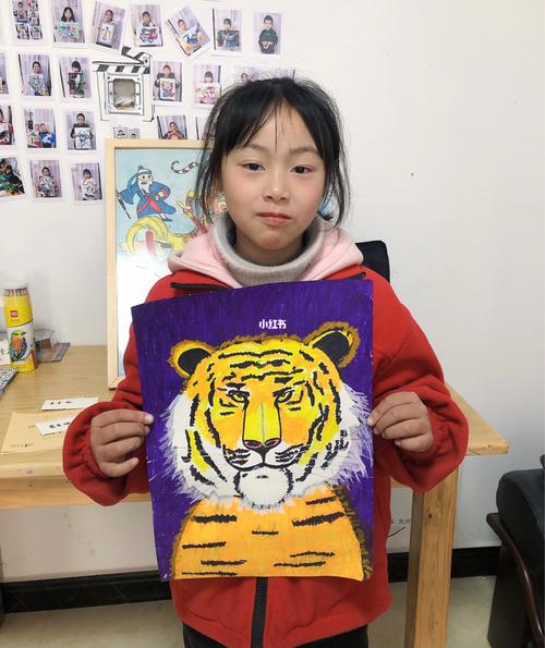 老虎图片绘画 老虎图片绘画儿童画