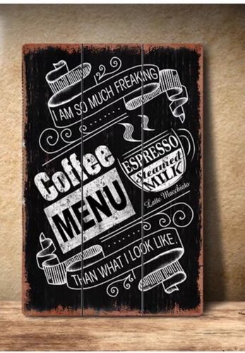 咖啡黑板报 咖啡黑板报设计图简单