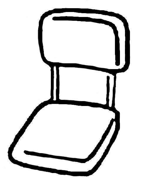 座椅简笔画