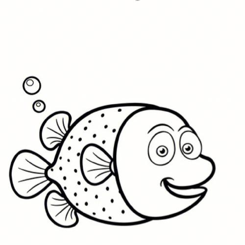 鱼简笔画简单 鱼简笔画简单又漂亮