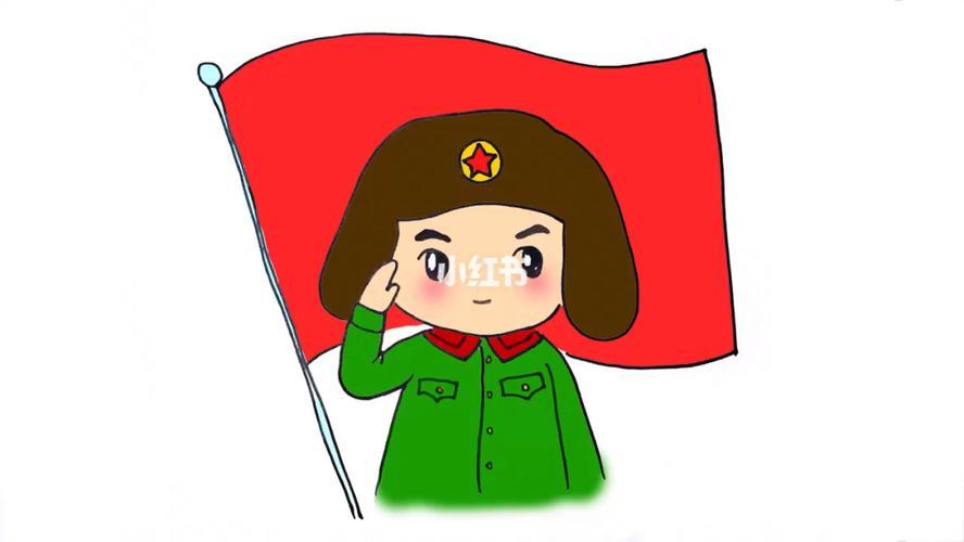 红色革命人物简笔画