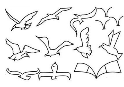 海鸥怎么画简笔画 海鸥怎么画简笔画可爱
