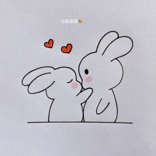 兔子的简笔画可爱
