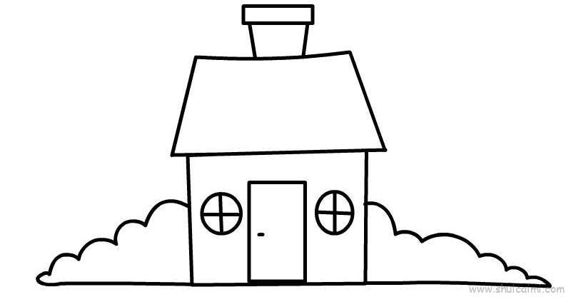房子的简笔画 房子的简笔画怎么画