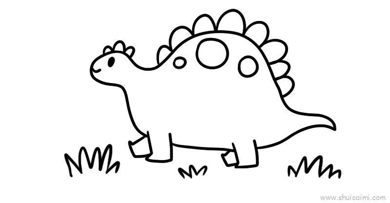 恐龙简笔画大全儿童画