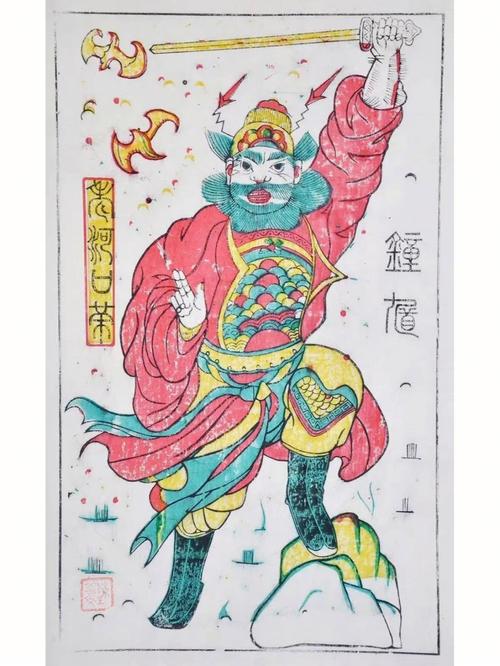 中国传统年画图片 中国传统年画图片大全门神