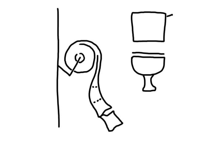 厕所的简笔画 男厕所女厕所的简笔画