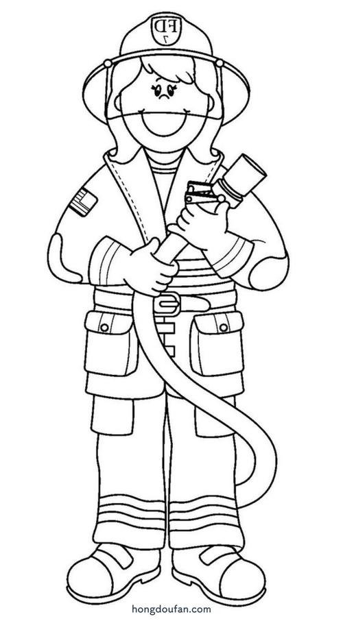 关于消防的简笔画 关于消防的简笔画幼儿园