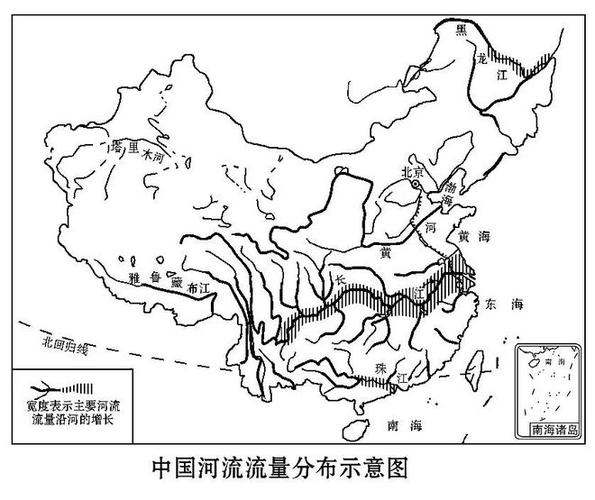 中国地图简笔画儿童简单