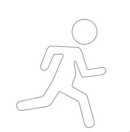 简笔画跑步的人 简笔画跑步的人怎么画