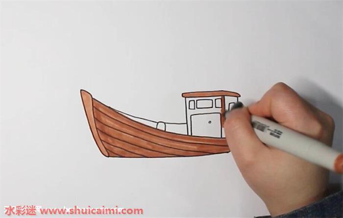 小船的简笔画简单又漂亮