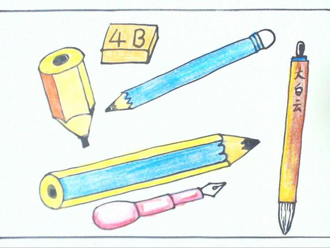 铅笔盒简笔画 铅笔盒简笔画简单