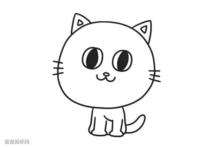 猫简笔画顺序 猫笔画顺序怎么写的