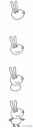兔子的简笔画简单 画兔子的简笔画