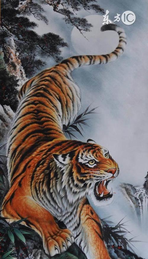 适合属虎人的山水画 适合属虎人的山水画头像