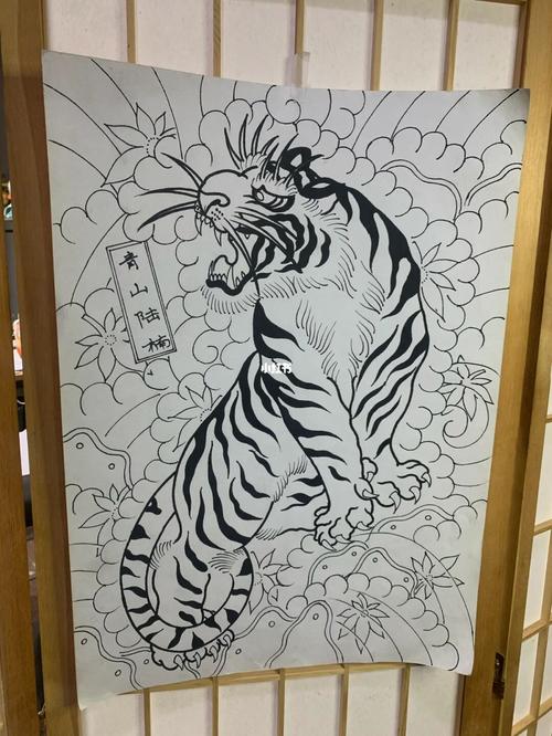 我想画老虎 我想画老虎的图片