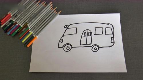 公交车简笔画怎么画 公交车简笔画怎么画才简单