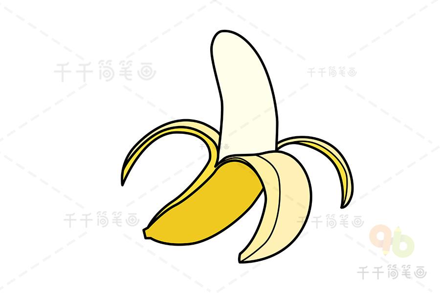 香蕉简笔画怎么画