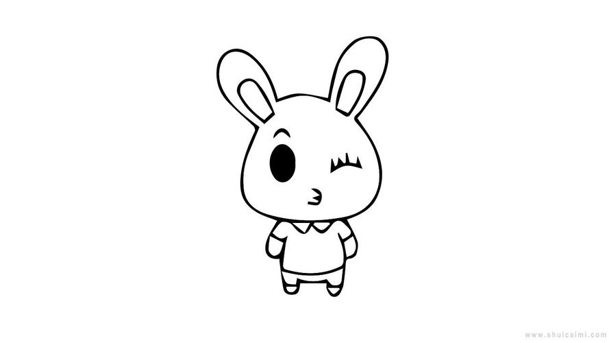可爱的小兔子简笔画 可爱的小兔子简笔画