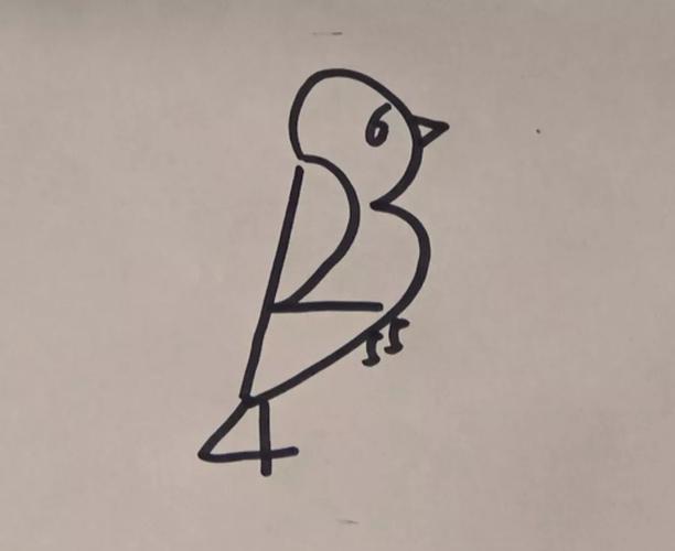 怎么画小鸟 怎么画小鸟简单又可爱