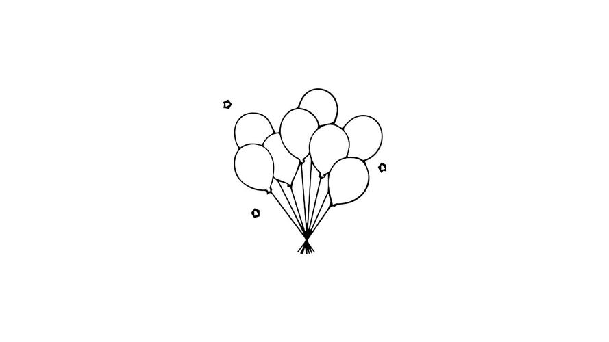 气球怎么画简笔画 气球怎么画简笔画简单又漂亮