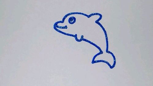海豚简笔画可爱 海豚简笔画可爱图片