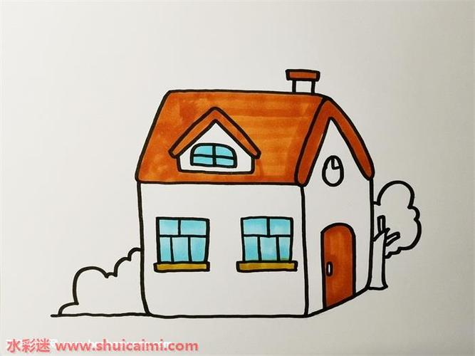 房子简笔画 房子简笔画儿童画