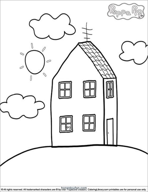 房子画法简笔画图片 房子画法简笔画图片五年级