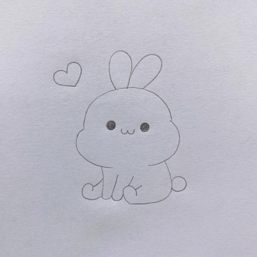 画兔子的简笔画 画兔子的简笔画图片