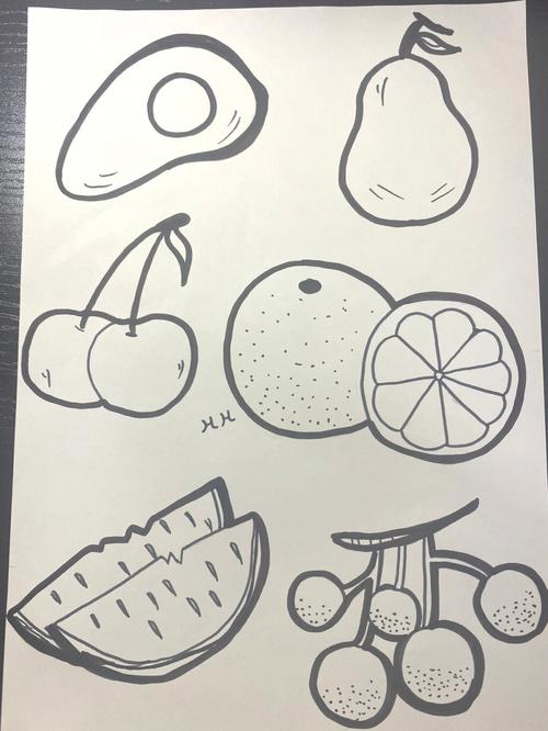 怎么画水果简笔画 怎么画水果简笔画图片可爱