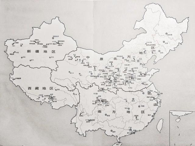 中国地图轮廓图简笔画 中国地图轮廓图简笔画有九段线
