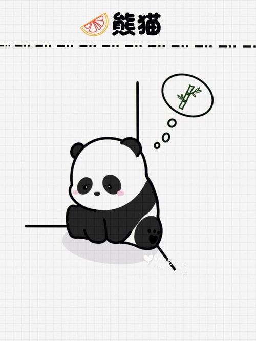 熊猫的简笔画简单又好看 熊猫的简笔画简单又好看图片