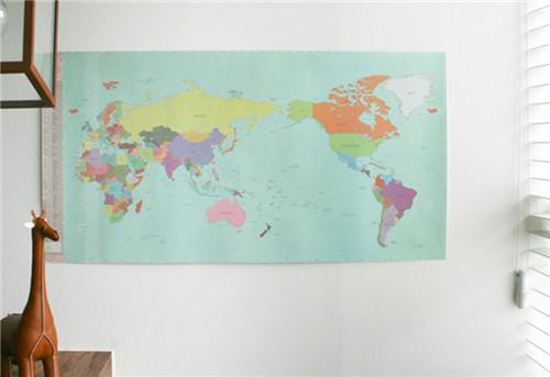世界地图的简笔画